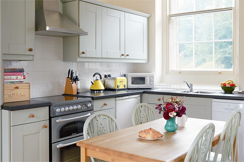 Upstairs at the Cheese Market provides elegant accommodation for two in the centre of Hay-on-Wye.