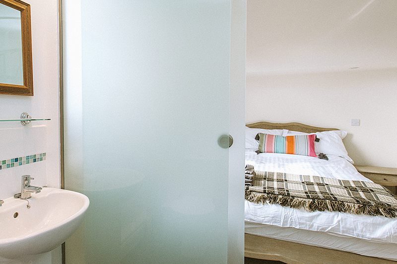 Upstairs at the Cheese Market provides elegant accommodation for two in the centre of Hay-on-Wye.